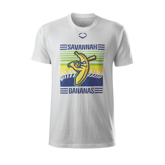 Bananas Split EvoShield Logo Tee - Vintage White