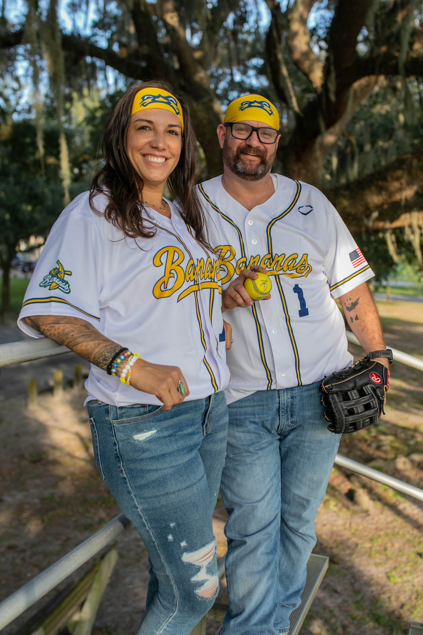 Bananas EvoShield Jersey White Banana Ball