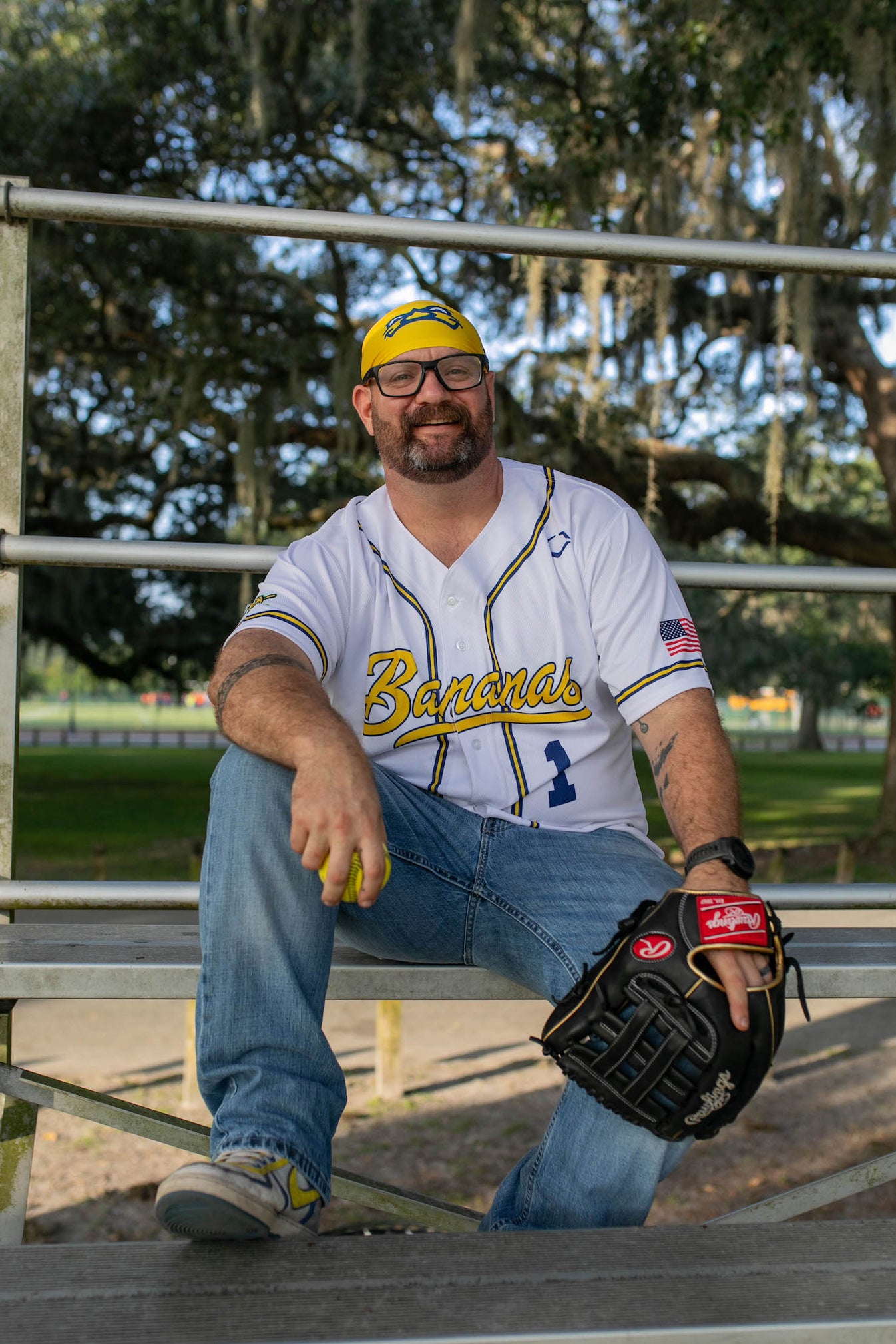 Bananas EvoShield Jersey White Banana Ball