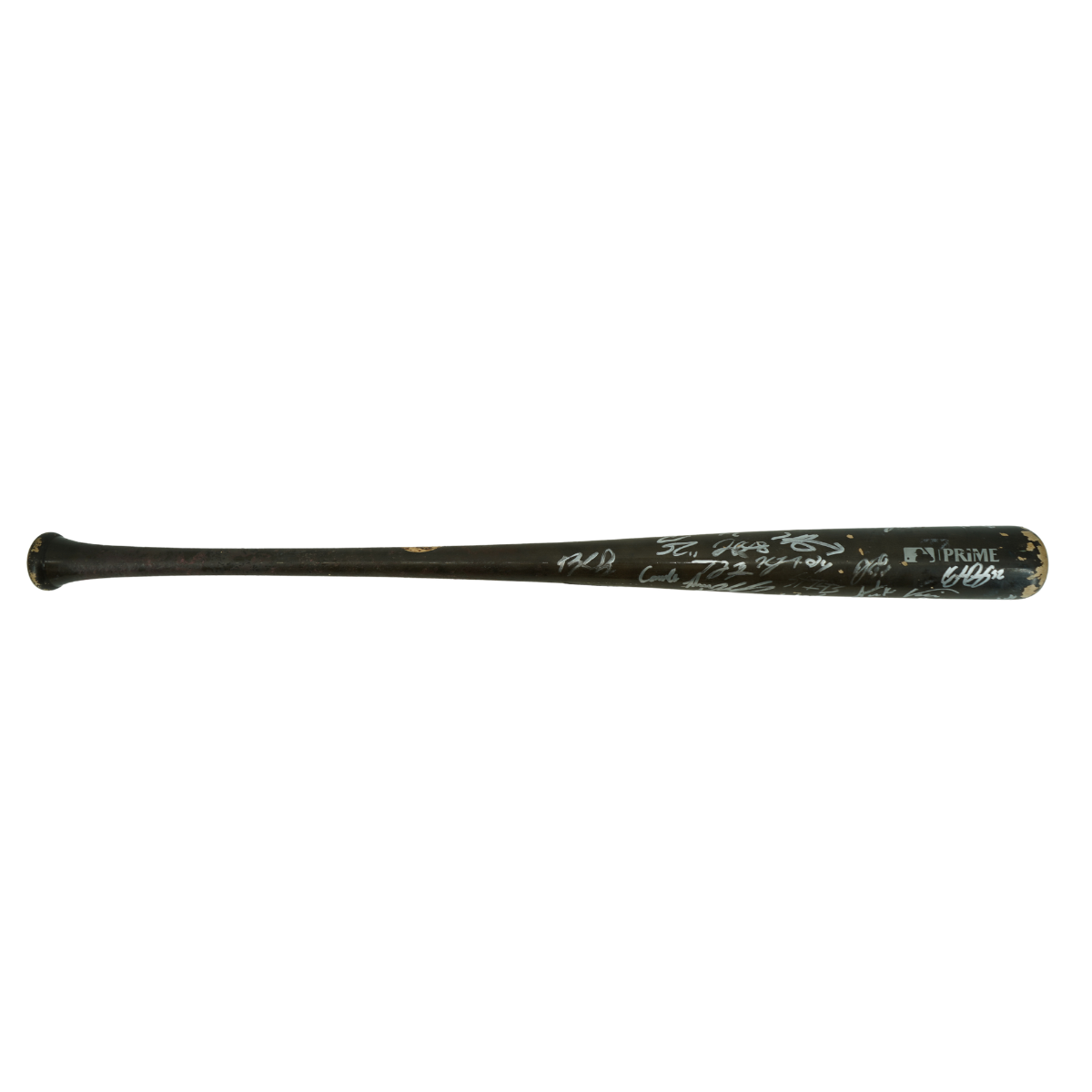 Savannah Bananas 2026 Team Signed Used LS Maple C271 Bat