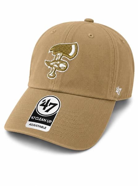 Firefighters '47 Brand Khaki Adjustable Clean Up Hat