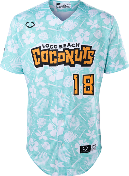 Coconuts Gideon Antle #18 Evoshield Jersey - Floral