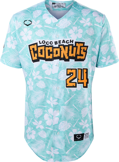 Coconuts Andy Archer #24 Evoshield Jersey - Floral