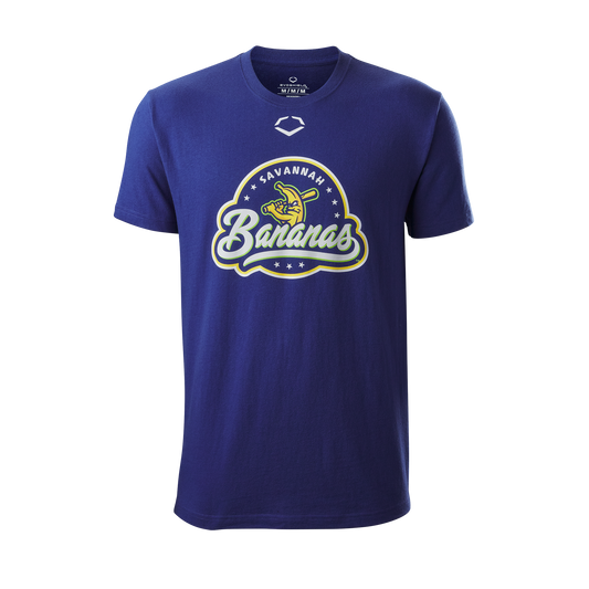 YOUTH Bananas EvoShield All Star Circle Patch Tee - Navy
