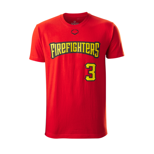 Firefighters EvoShield Shirsey - Red