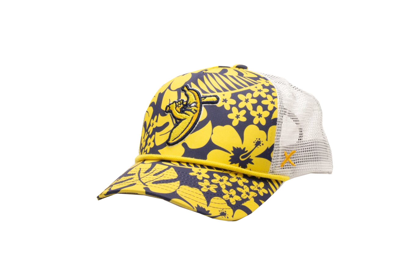Bananas  CapX Floral Adjustable Hat