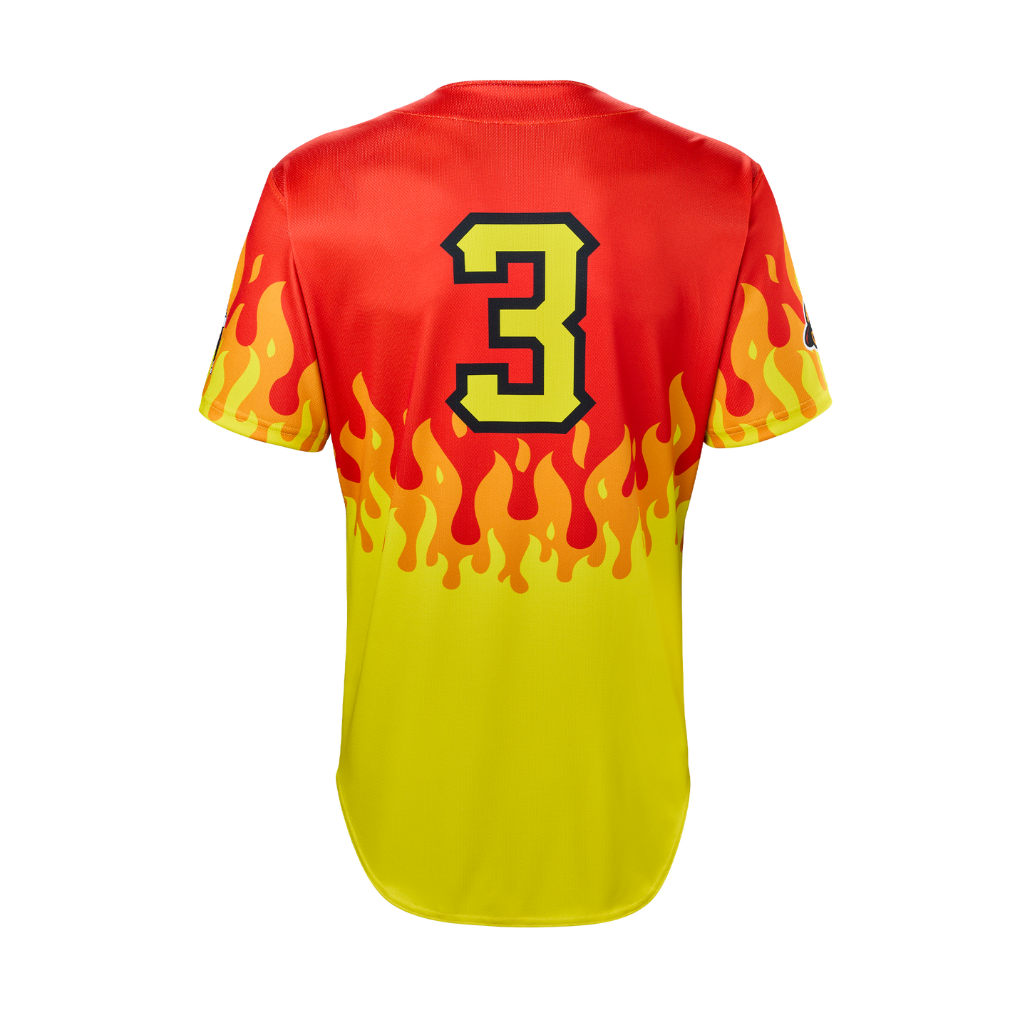 YOUTH Firefighters EvoShield BBCL Jersey - Red Flame