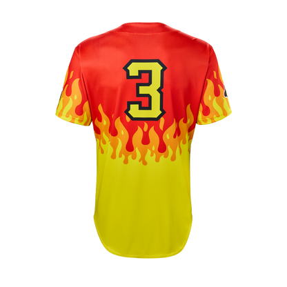 YOUTH Firefighters EvoShield BBCL Jersey - Red Flame