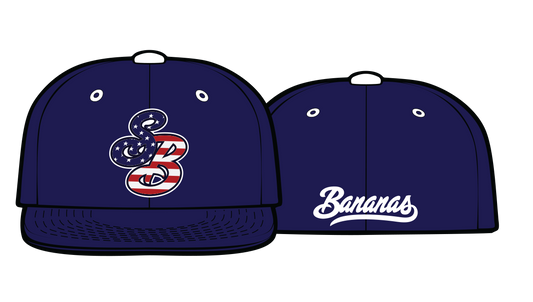 Bananas Stars and Stripes Game Hat