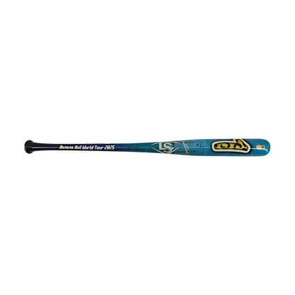 Bill LeRoy Savannah Bananas Autographed Inscribed Game Used Custom Tampa Art Bat from 3/15/25