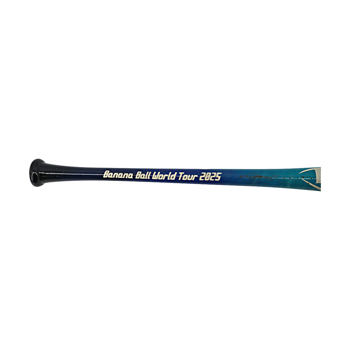 Bill LeRoy Savannah Bananas Autographed Inscribed Game Used Custom Tampa Art Bat from 3/15/25