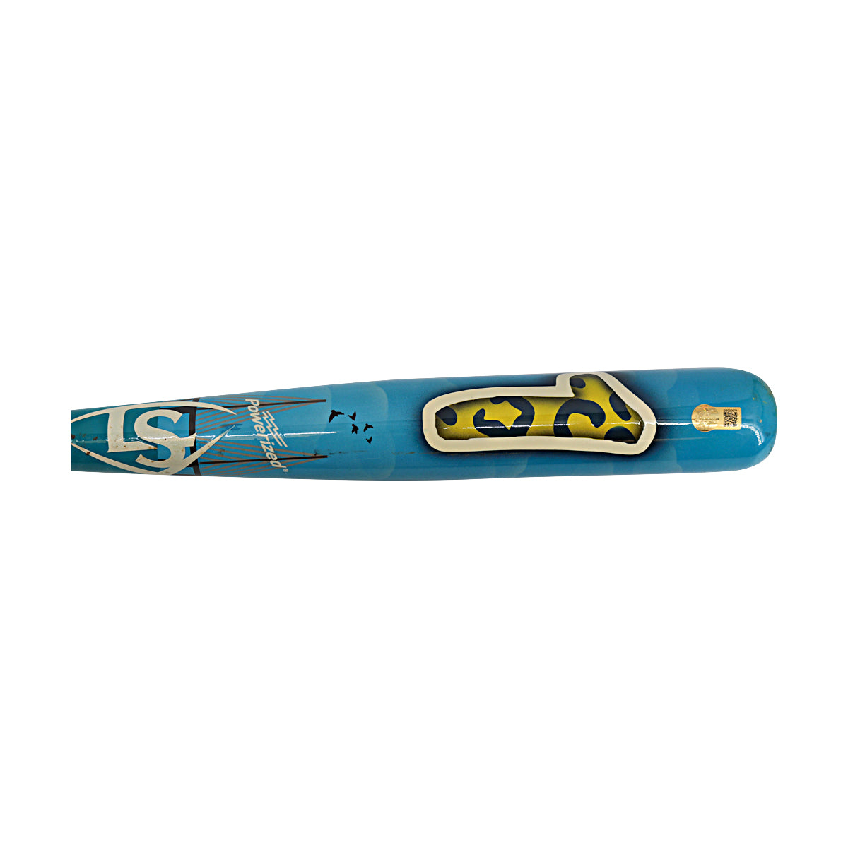 Bill LeRoy Savannah Bananas Autographed Inscribed Game Used Custom Tampa Art Bat from 3/15/25