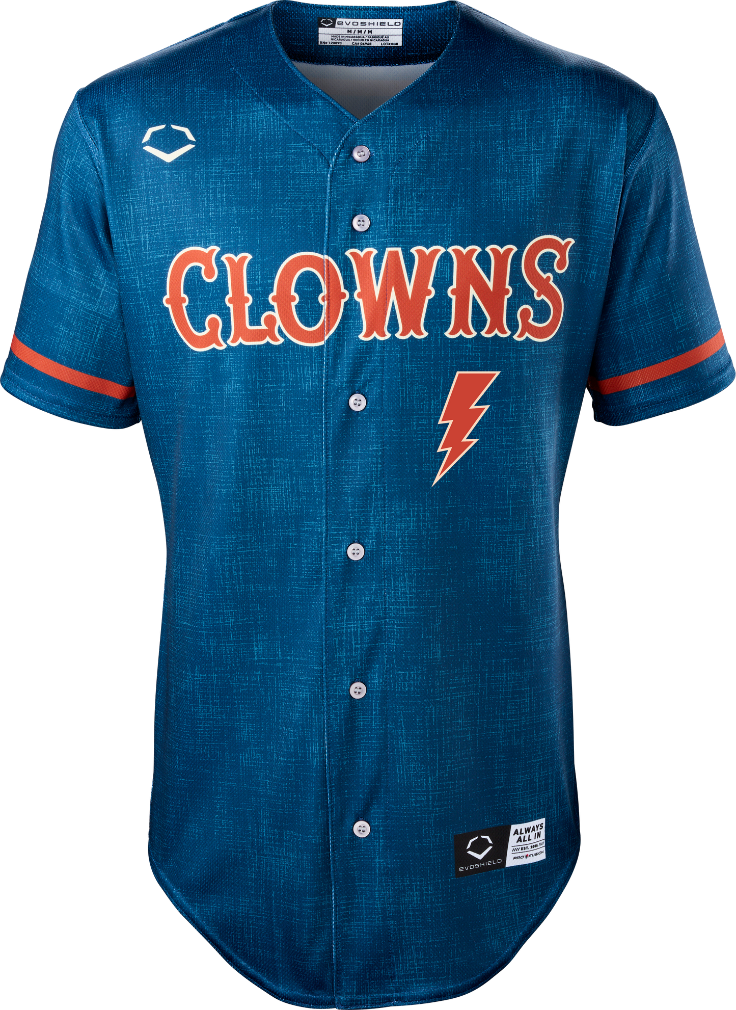 Clowns Malachi Mitchell "Flash Tha Kid" Evoshield Jersey - Navy