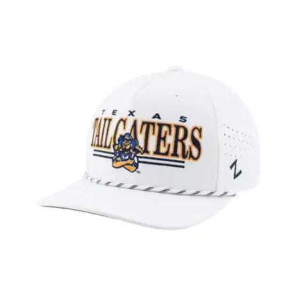 Tailgaters Zephyr Birdie Adjustable Rope Hat - White