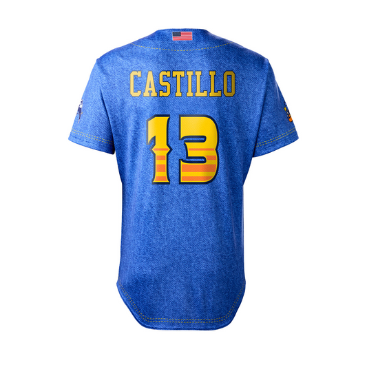 Tailgaters Marcos Castillo #13 Player Jersey - Denim