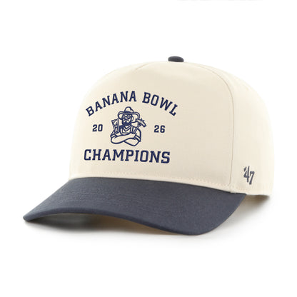 2026 Banana Bowl Champions '47 Brand Hitch ADJ- Navy/Natural