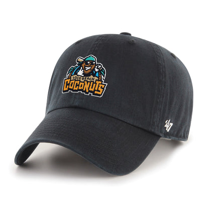 Coconuts '47 Brand Primary Logo Clean Up ADJ- Black