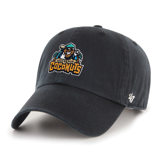 Coconuts '47 Brand Primary Logo Clean Up ADJ- Black