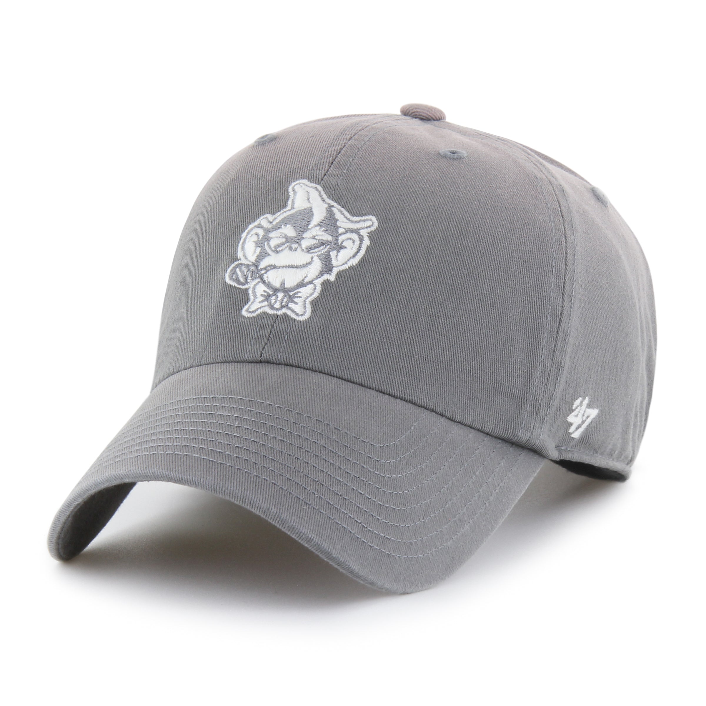 Party Animals '47 Brand Truro Adjustable Clean Up Hat- Grey
