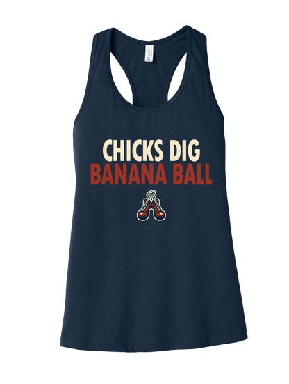 WOMEN'S Clowns Chicks Dig Banana Ball