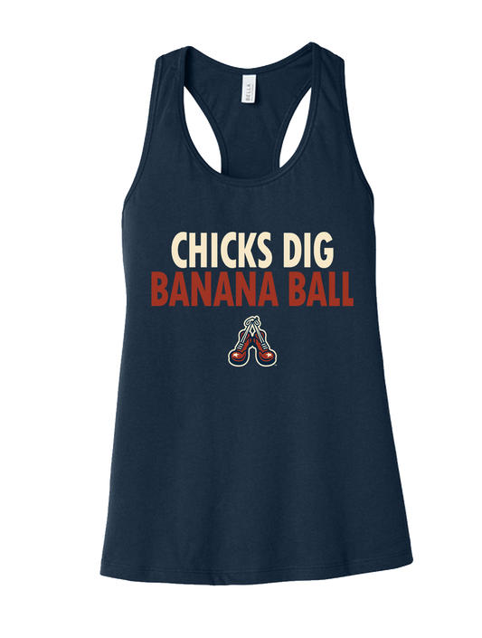 WOMEN'S Clowns Chicks Dig Banana Ball
