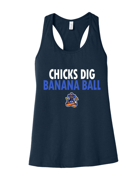 WOMEN'S Tailgaters Chicks Dig Banana Ball