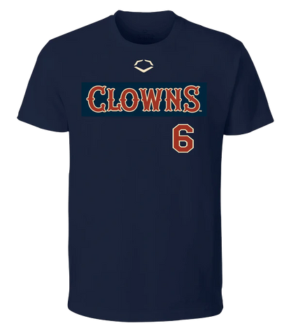 Clowns EvoShield Short Sleeve Shirsey - Navy