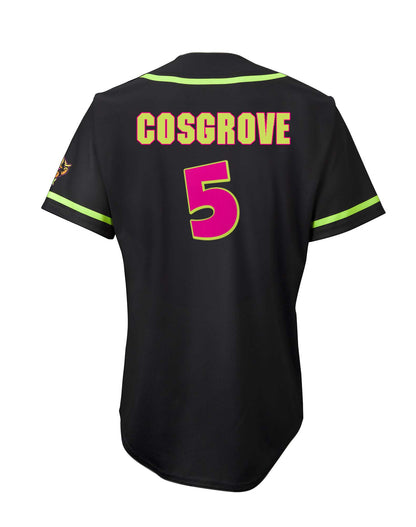 YOUTH Party Animals Andy Cosgrove #5 Evoshield Jersey - Black