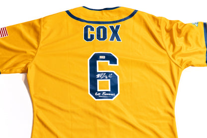Ryan Cox #6 Signed Jersey