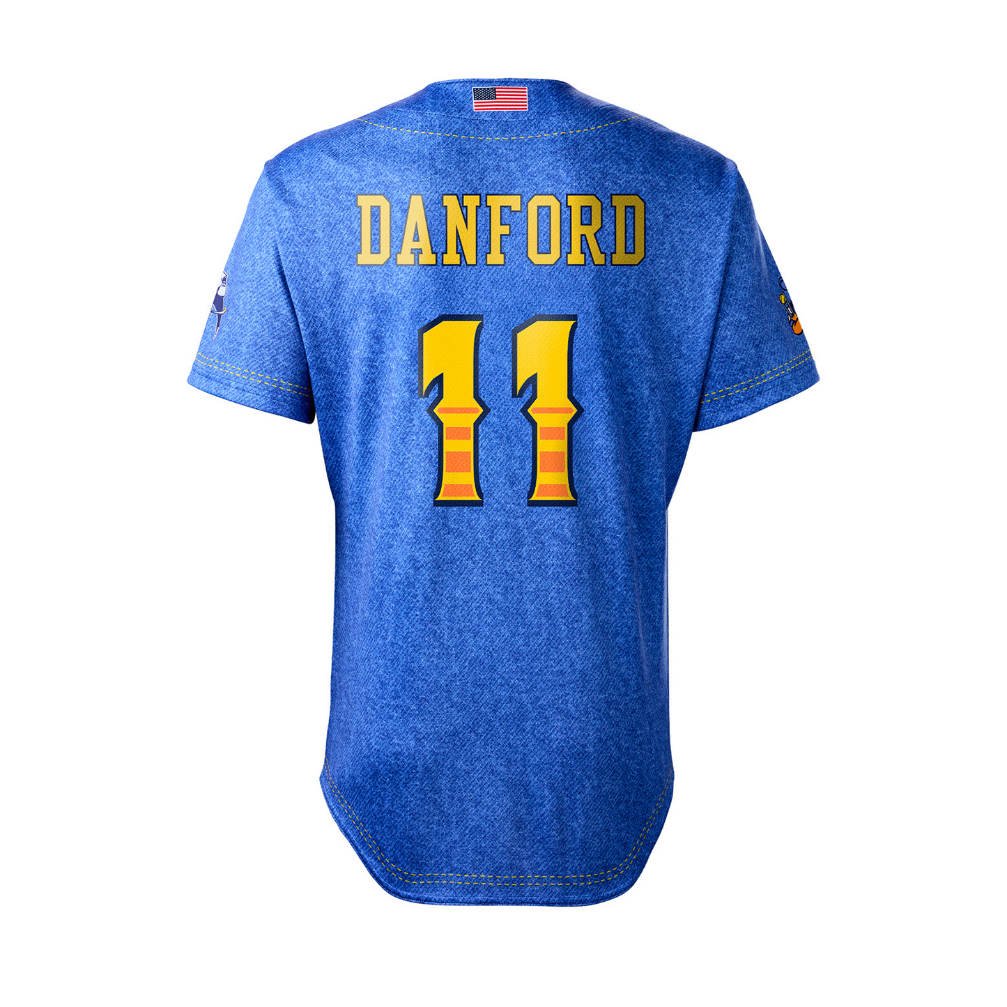 Tailgaters Mac Danford #11 Player Jersey - Denim