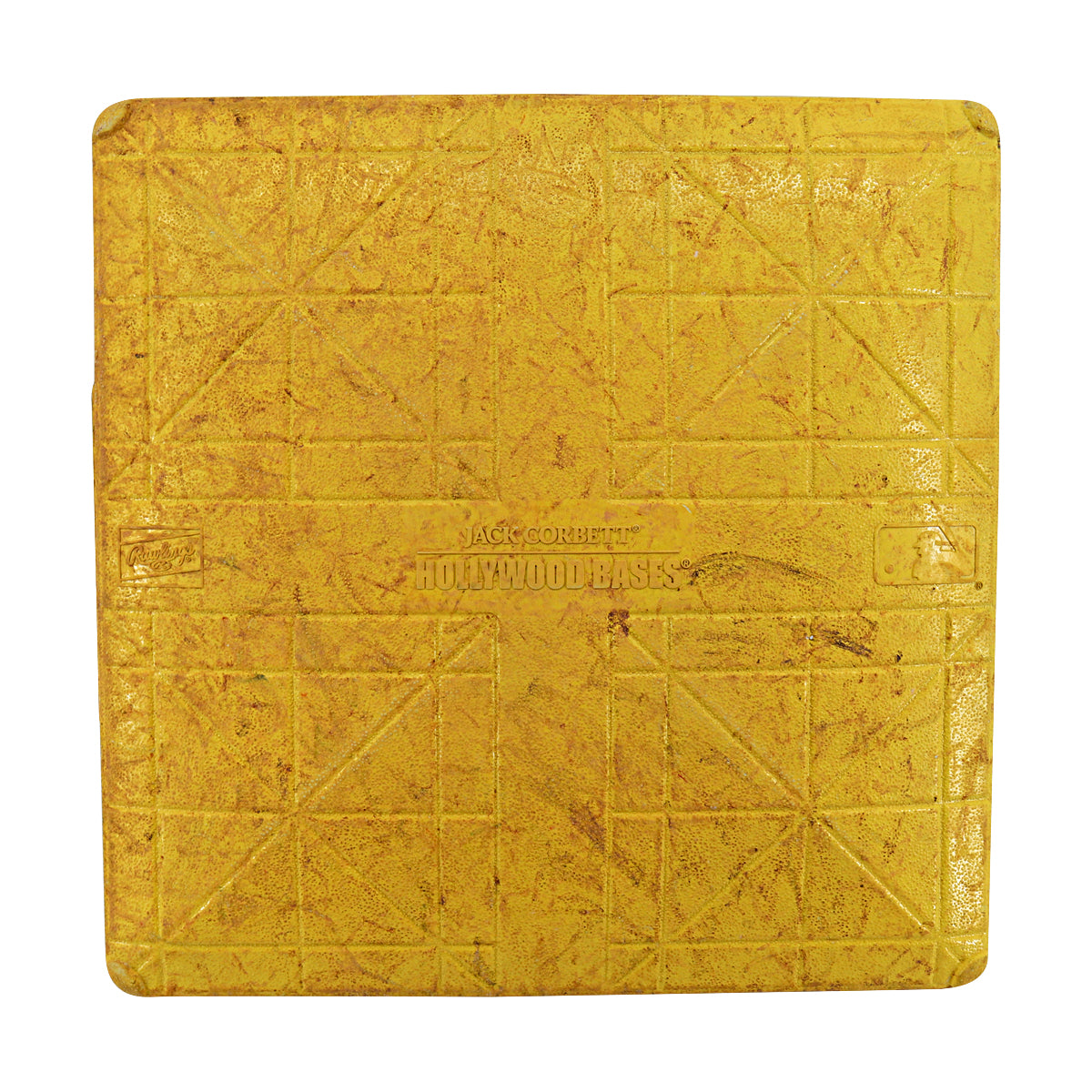 Savannah Bananas Game Used Yellow Base from Nationals Park 7/13/2024 Game