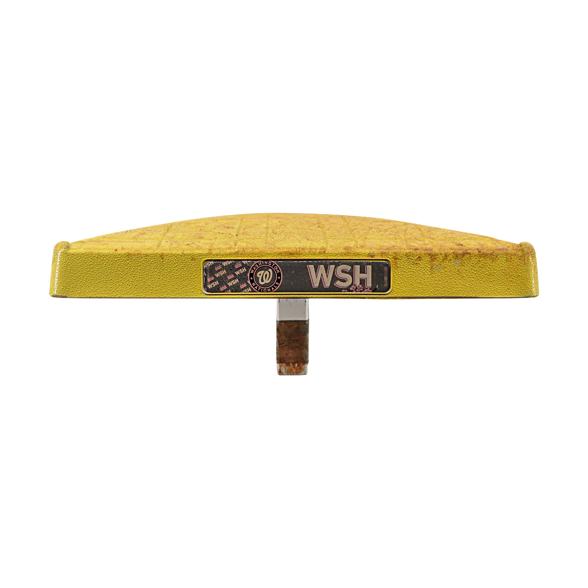 Savannah Bananas Game Used Yellow Base from Nationals Park 7/13/2024 Game