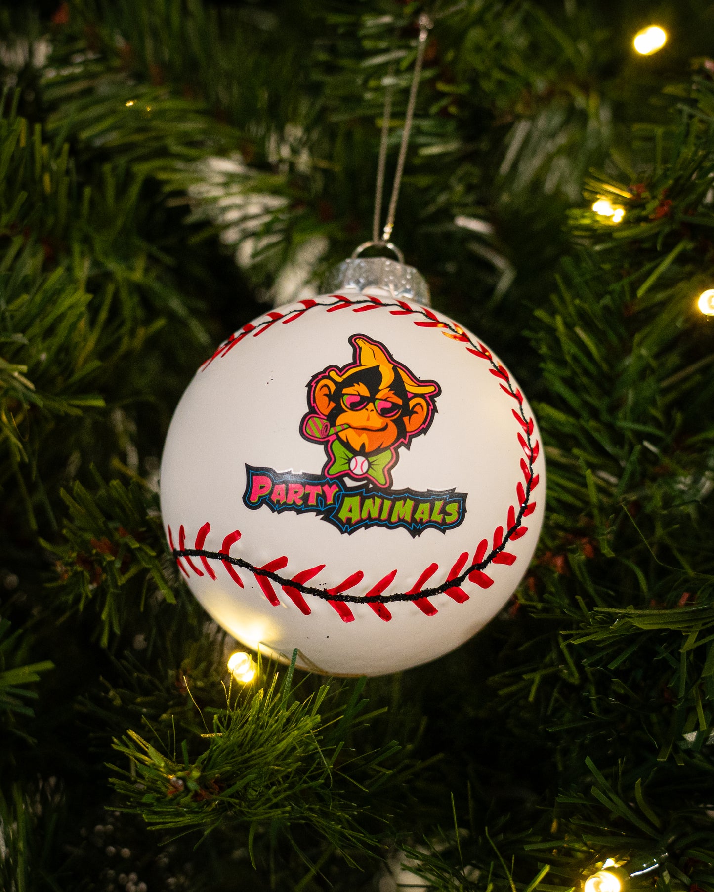 Party Animals Ball Ornament