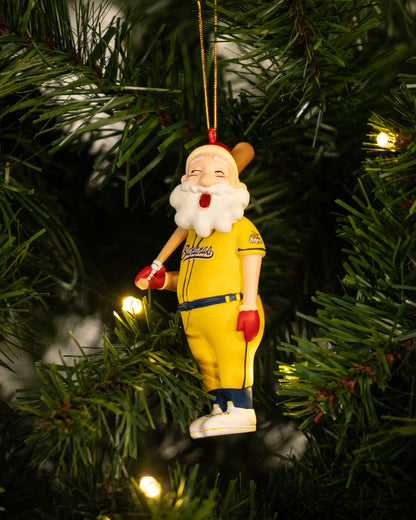 Bananas Santa Ornament