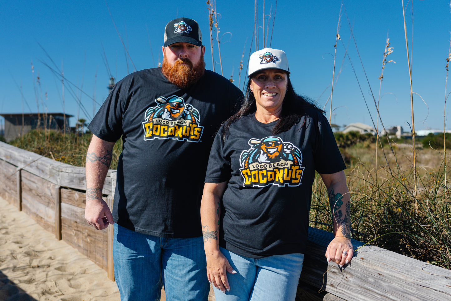 Coconuts Primary Logo Tee - Black
