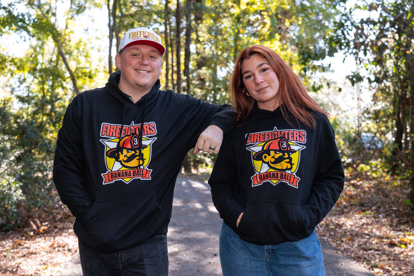 Firefighters Classic Badge Hoodie