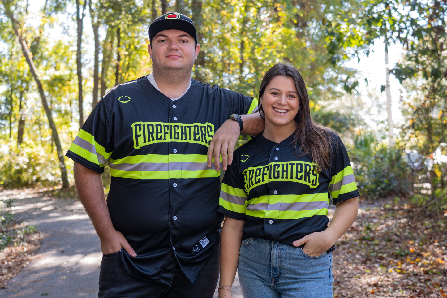 Firefighters EvoShield Jersey - Black Reflective