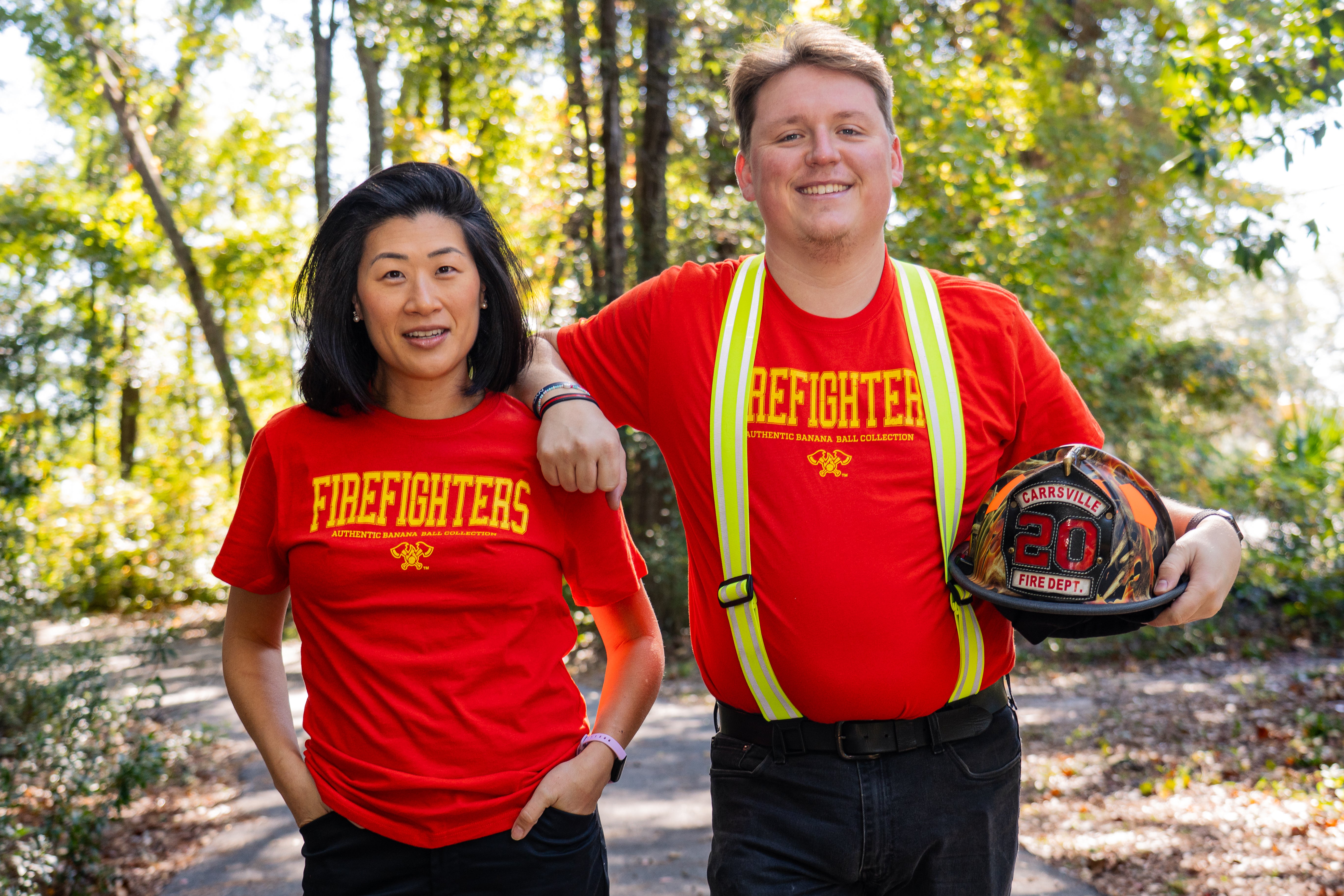 Firefighters EvoShield Gym Rat Tee - Red – Banana Ball