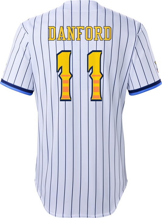 Tailgaters Mac Danford #11 Evoshield Jersey - Pinstripe