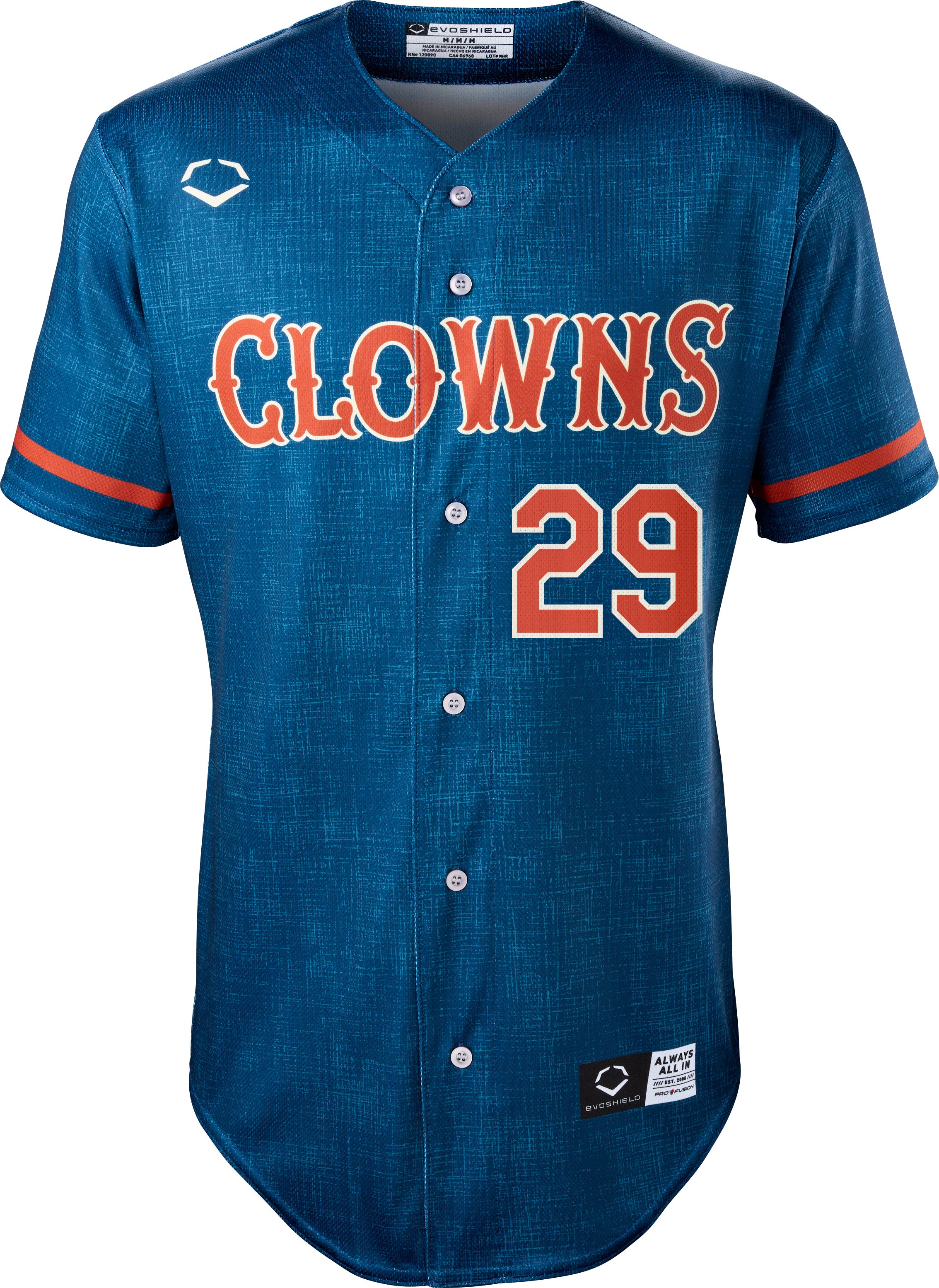 GLOBAL JERSEY (SWAMP) Lサイズ Clowns Mo'ne Davis #29 Evoshield Jersey - Navy – Banana Ball