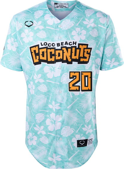 Coconuts Will Ethridge #20 Evoshield Jersey - Floral