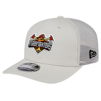 Firefighters New Era 9Seventy Adjustable Hat- Stone