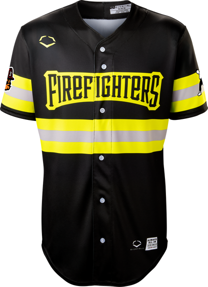 Firefighters Liam Spence #15 Evoshield Jersey - Black Reflective