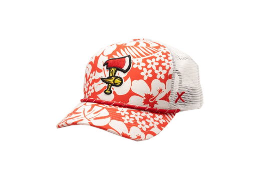Firefighters CapX Floral Adjustable Hat