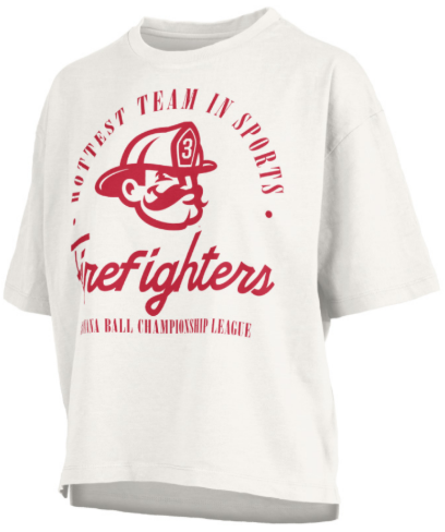 WOMEN'S Firefighters Carson Motley Mid Rise Tee