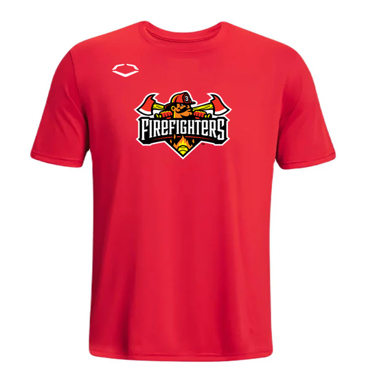 Firefighters EvoShield Tech Tee - Red