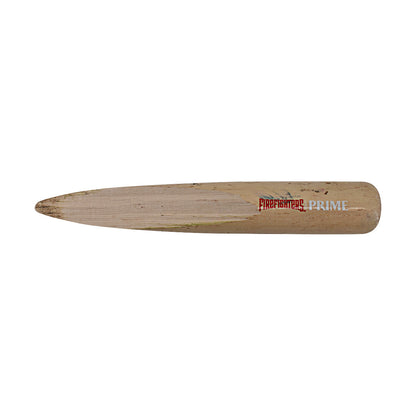 Zach Bridges Autographed Broken Piece of 2024 Game Used Firefighters Bat