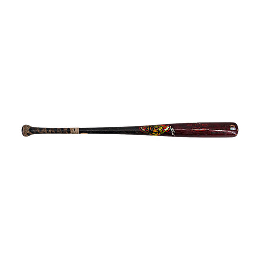 Stephen Cullen Autographed and Inscribed 2024 Game Used Firefighters Bat