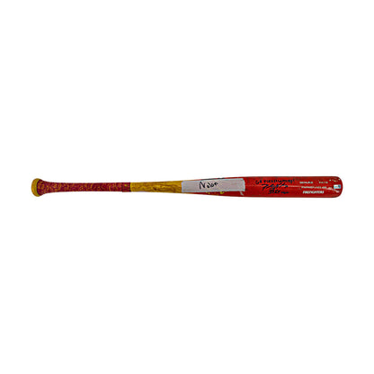Parker Nolan Autographed and Inscribed 2024 Game Used Firefighters Bat