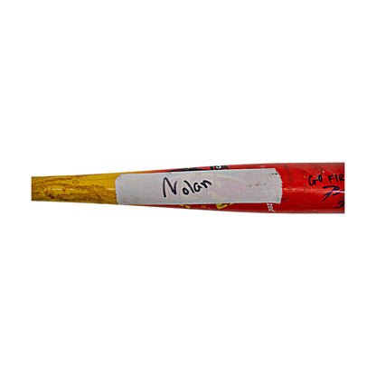 Trey Vanderpool Autographed and Inscribed 2024 Game Model Firefighters Bat